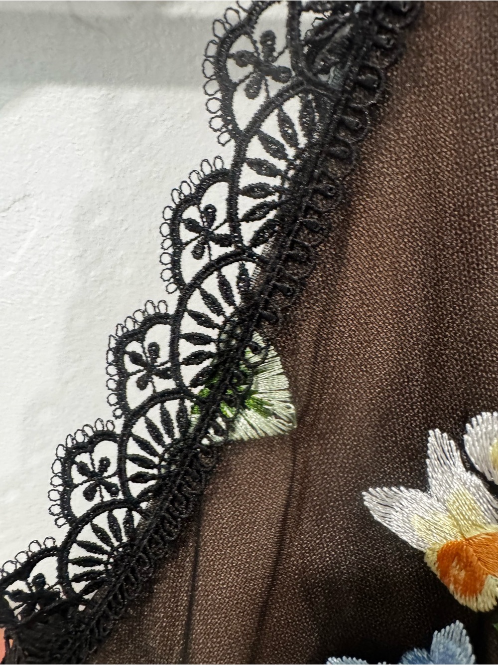 Bridget Ruffle-Tiered Lace Midi Dress - Picture 6 of 8